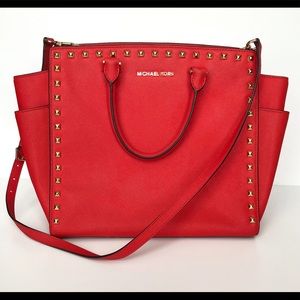 Michael Kors studded handbag